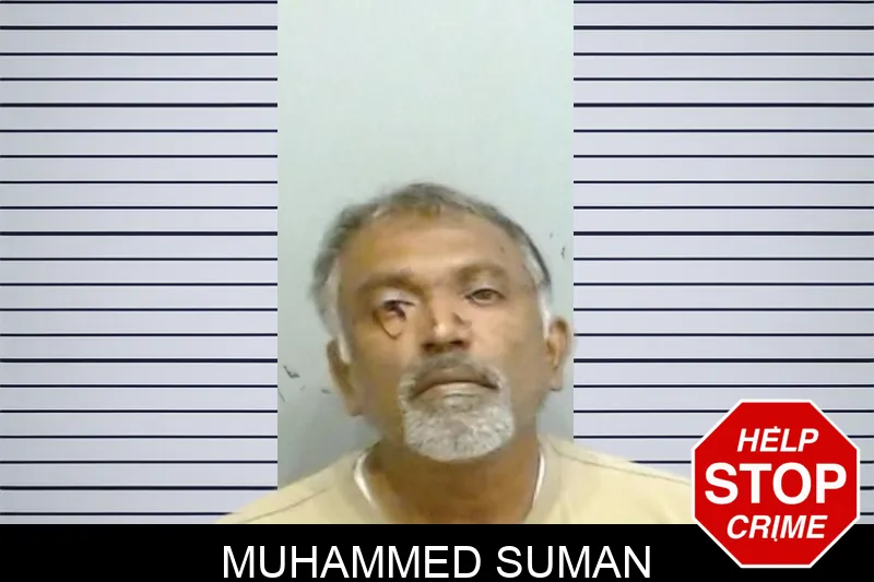 Muhammed Suman mugshot