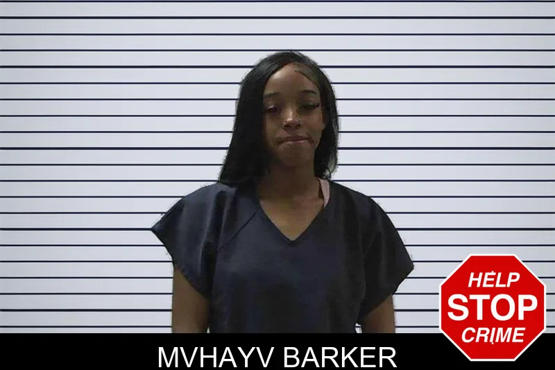 Mvhayv Barker mugshot