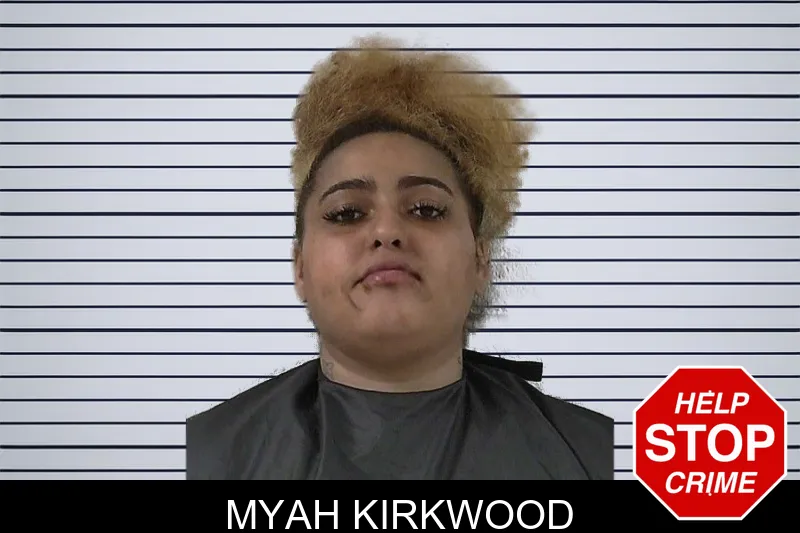 Myah Kirkwood mugshot