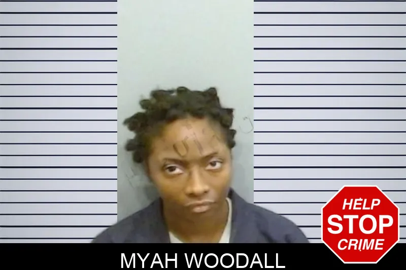 Myah Woodall mugshot