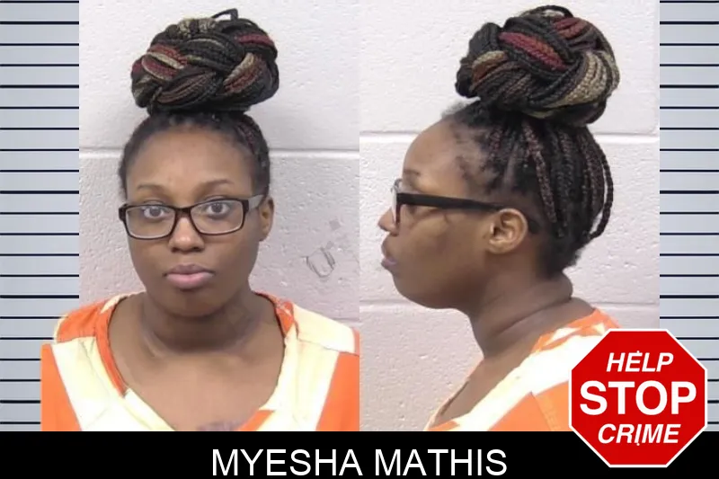 Myesha Mathis mugshot – Paulding County , Georgia Myesha Mathis mugshot