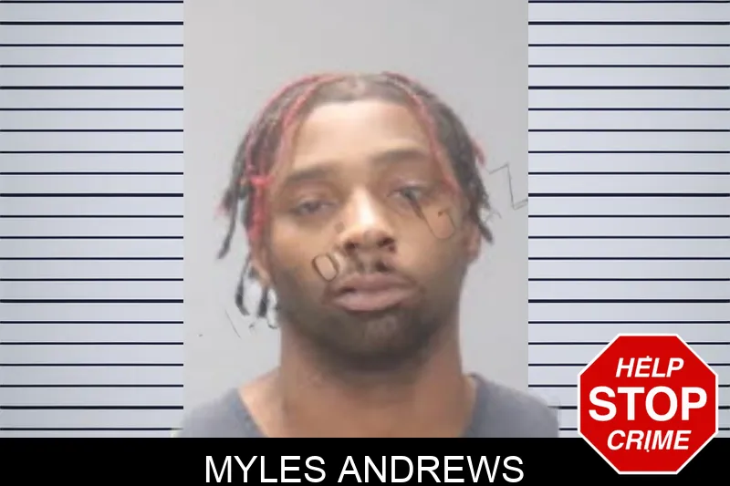 Myles Andrews mugshot