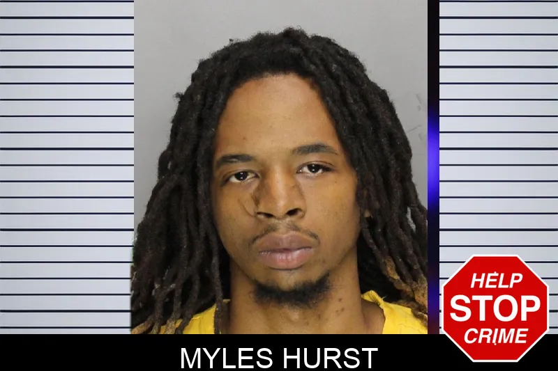 Myles Hurst mugshot
