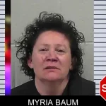 Myria Baum mugshot
