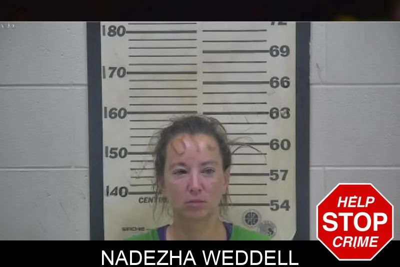 Nadezha Weddell mugshot