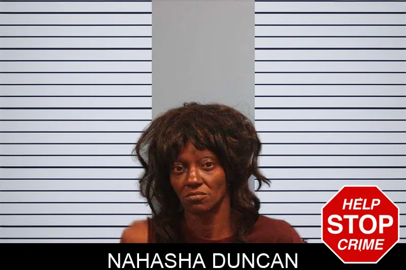 Nahasha Duncan mugshot