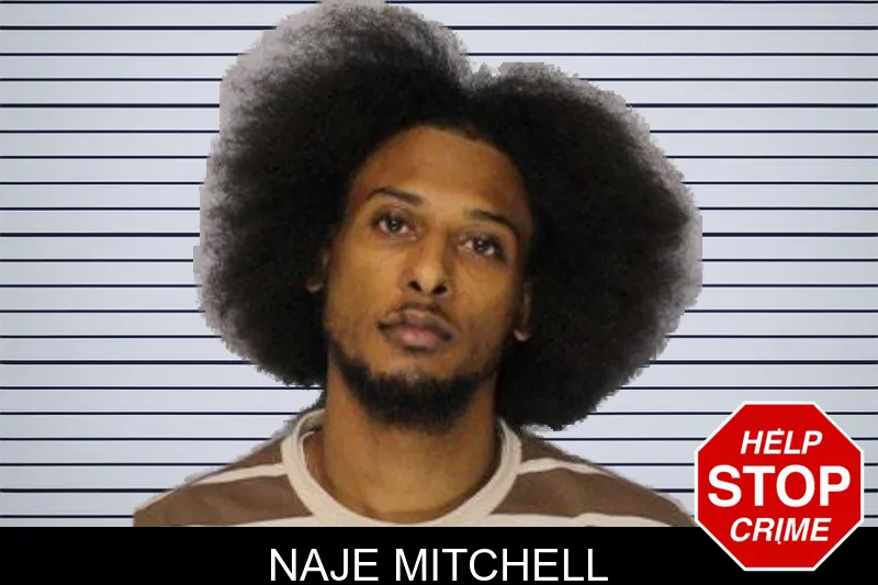Naje Mitchell mugshot