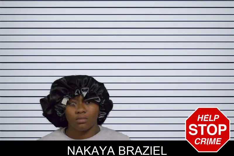 Nakaya Braziel mugshot