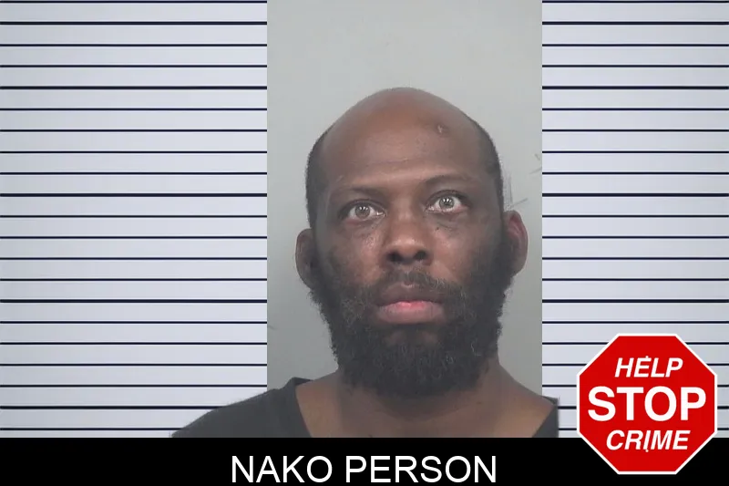 Nako Person mugshot