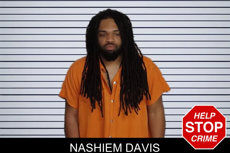 Nashiem Davis mugshot