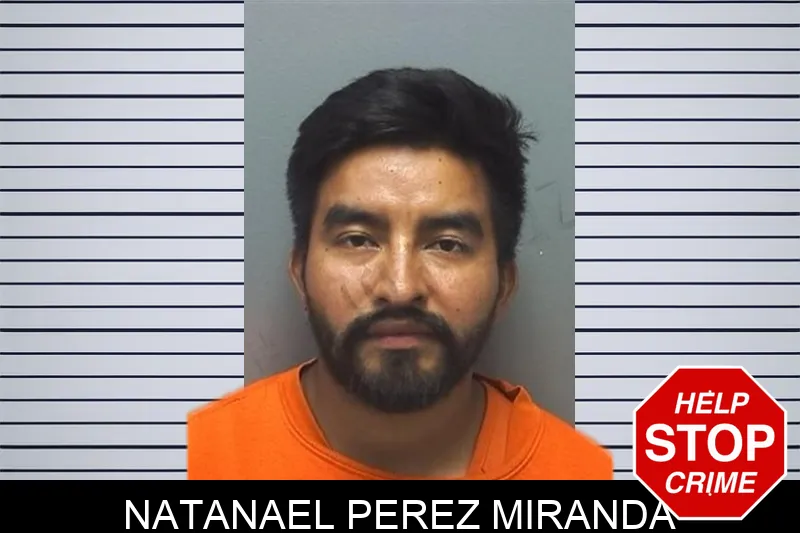 Natanael Perez Miranda mugshot