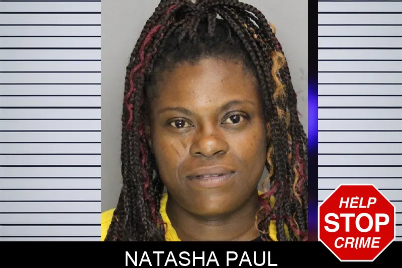 Natasha Paul mugshot