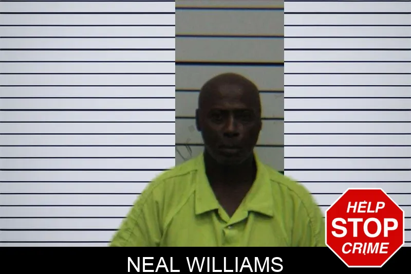 Neal Williams mugshot