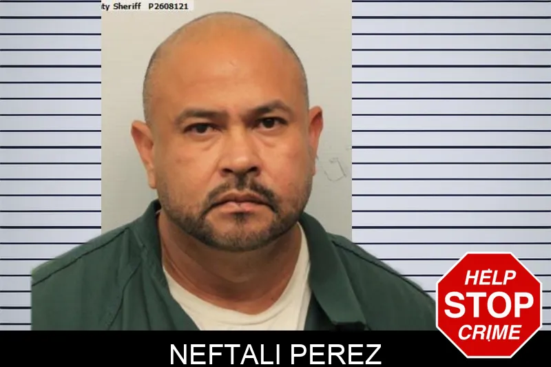 Neftali Perez mugshot