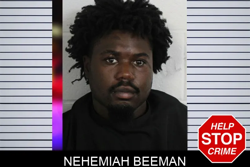 Nehemiah Beeman mugshot