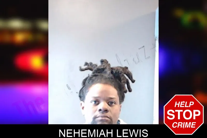 Nehemiah Lewis mugshot