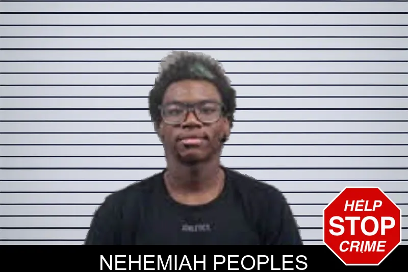 Nehemiah Peoples mugshot