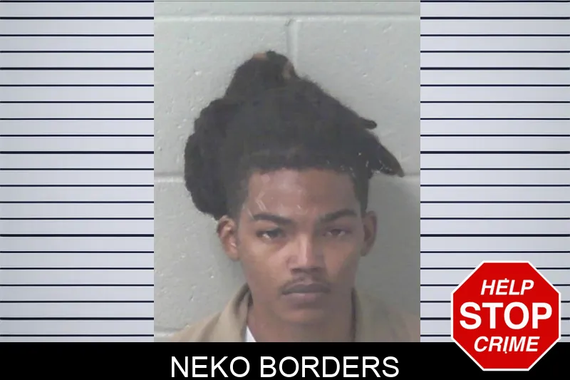 Neko Borders mugshot