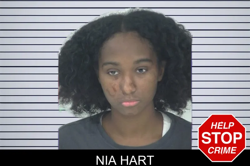 Nia Hart mugshot