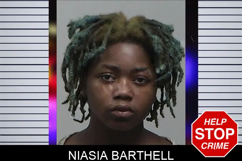 Niasia Barthell mugshot