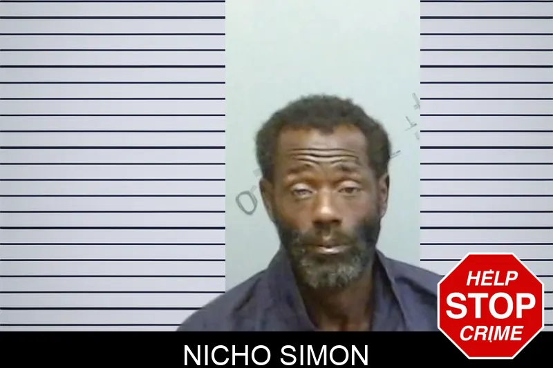 Nicho Simon mugshot