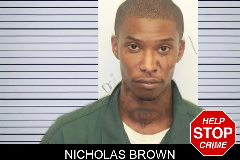 Nicholas Brown mugshot