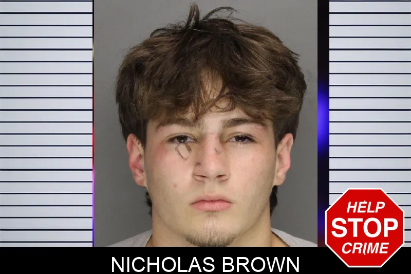 Nicholas Brown mugshot