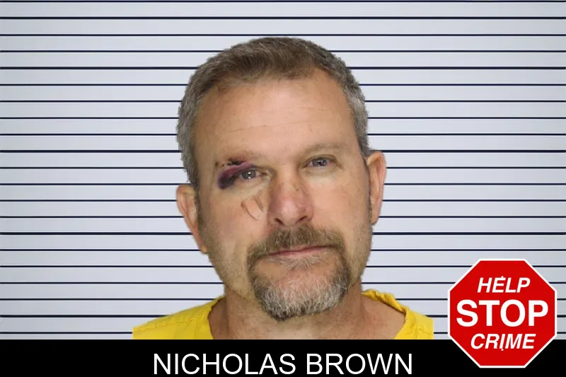 Nicholas Brown mugshot