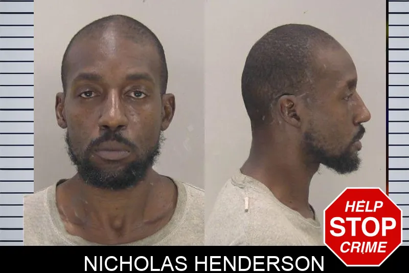 Nicholas Henderson mugshot