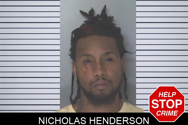 Nicholas Henderson mugshot