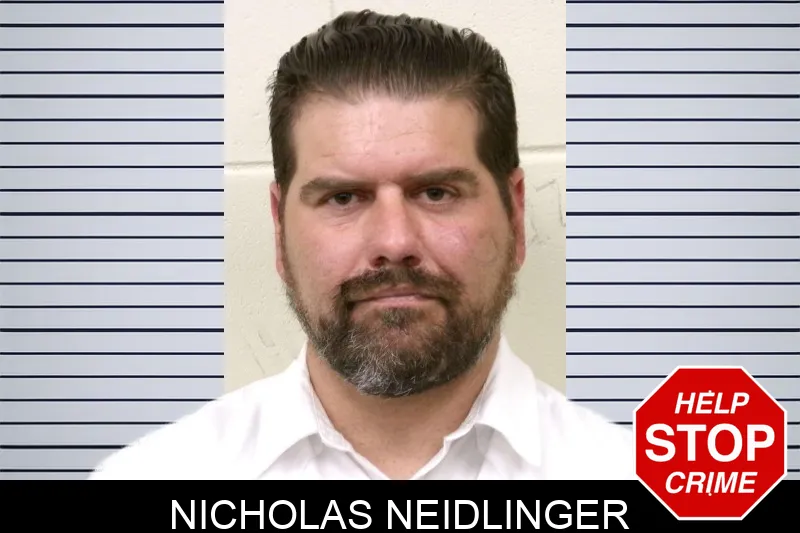 Nicholas Neidlinger mugshot