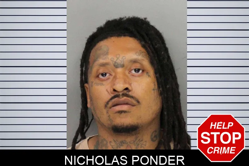 Nicholas Ponder mugshot