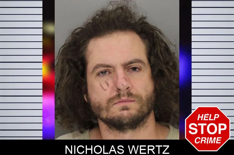 Nicholas Wertz mugshot