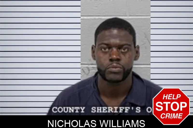 Nicholas Williams mugshot