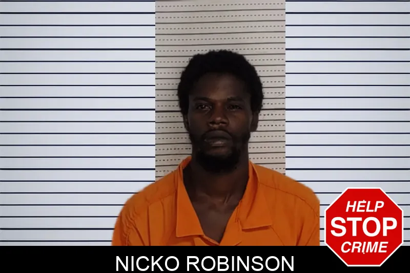 Nicko Robinson mugshot