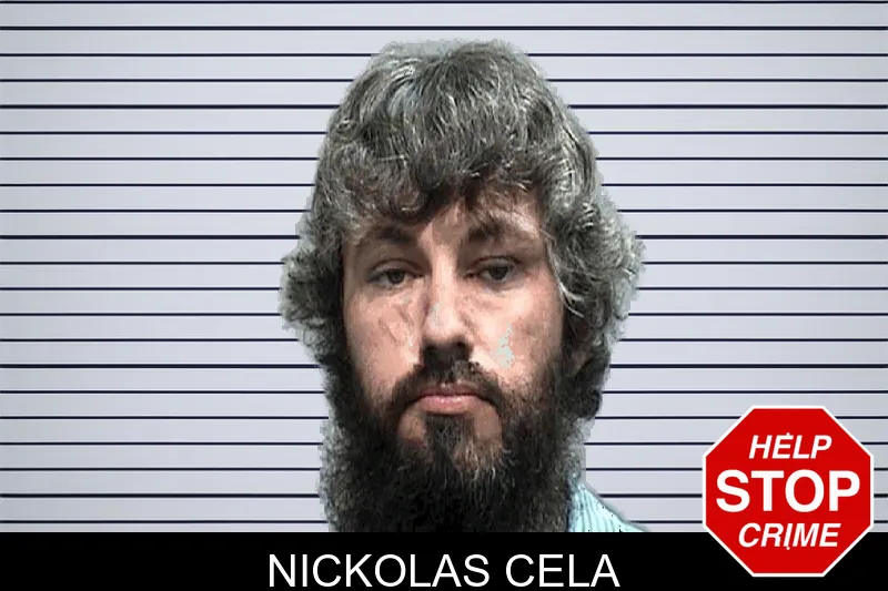 Nickolas Cela mugshot