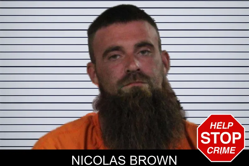 Nicolas Brown mugshot