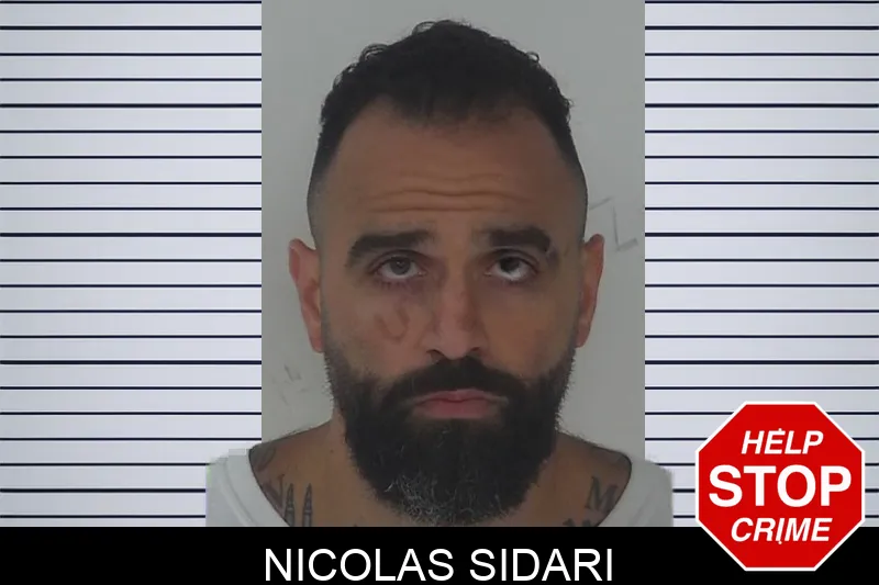 Nicolas Sidari mugshot