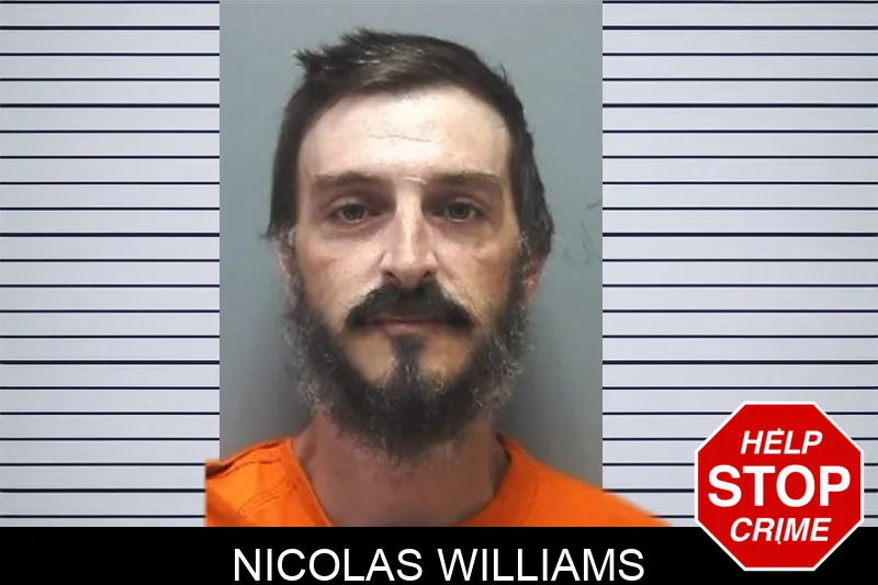 Nicolas Williams mugshot