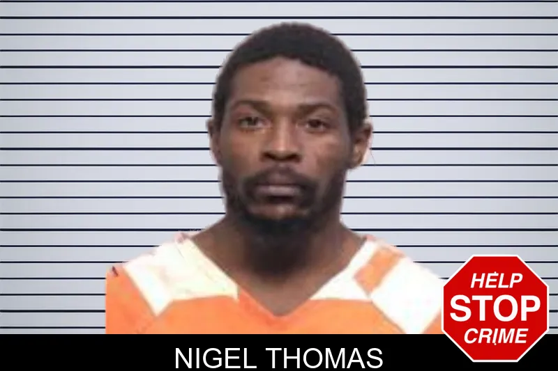 Nigel Thomas mugshot