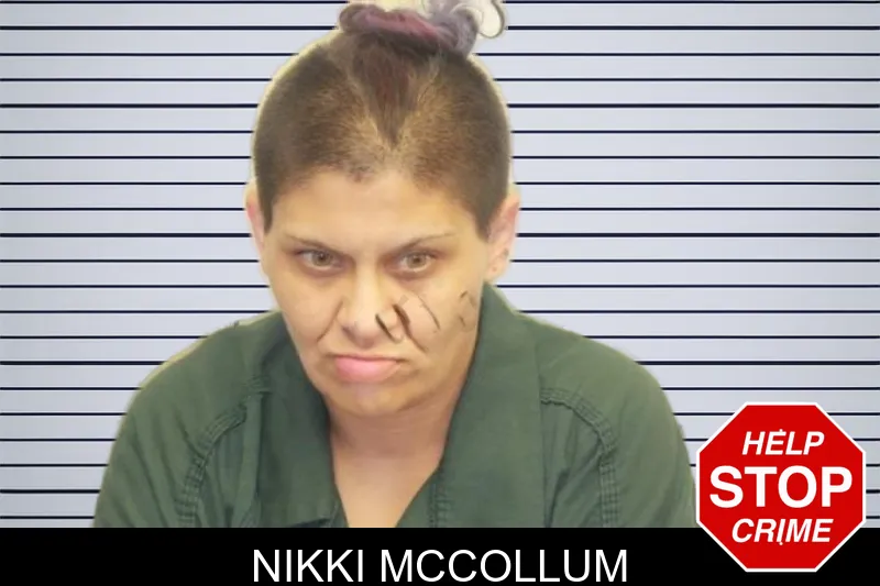 Nikki McCollum mugshot