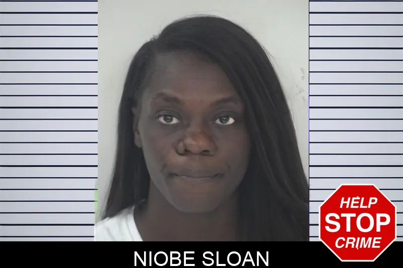 Niobe Sloan mugshot