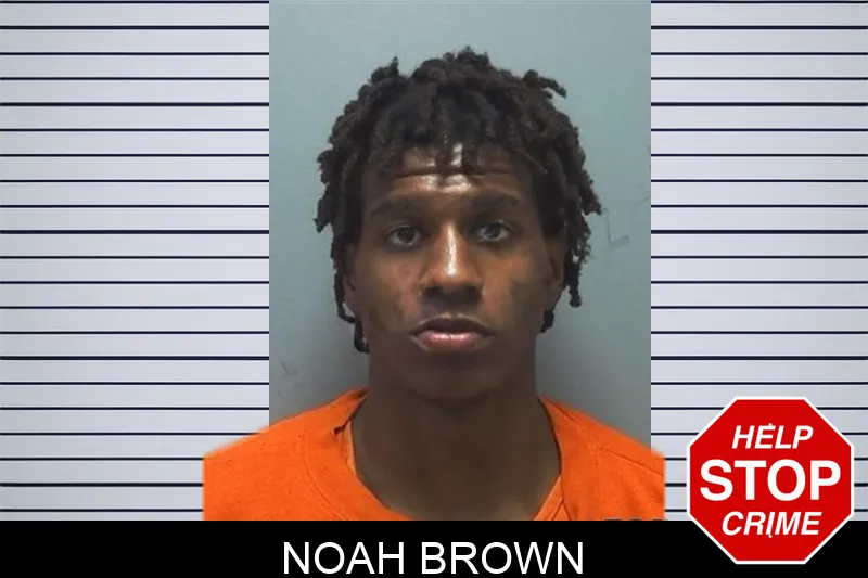 Noah Brown mugshot
