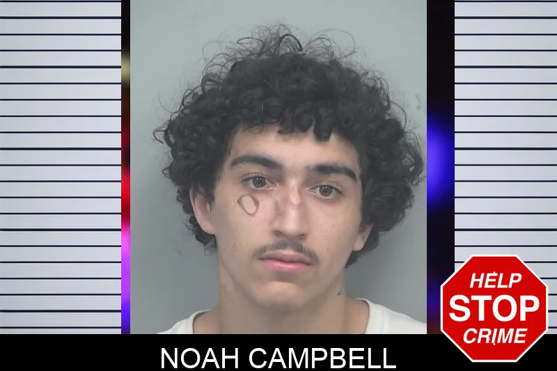 Noah Campbell mugshot