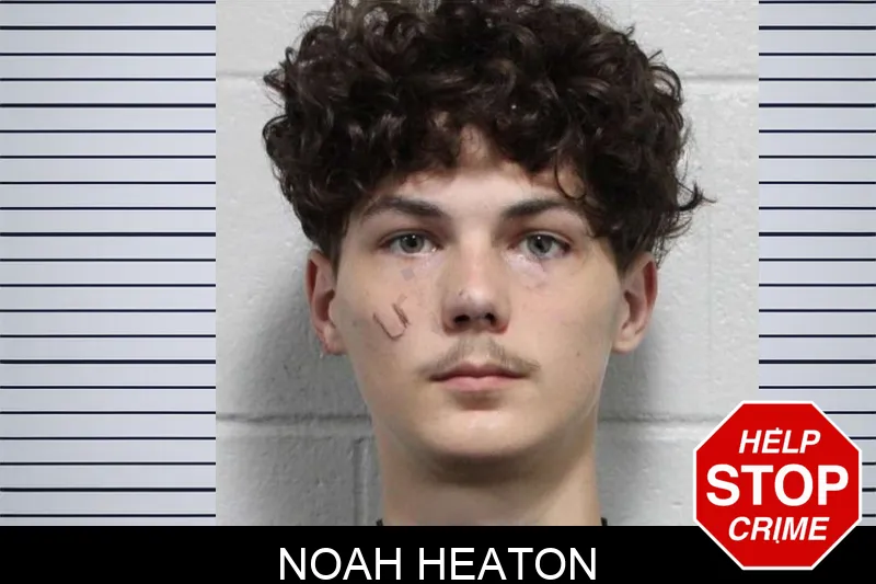 Noah Heaton mugshot
