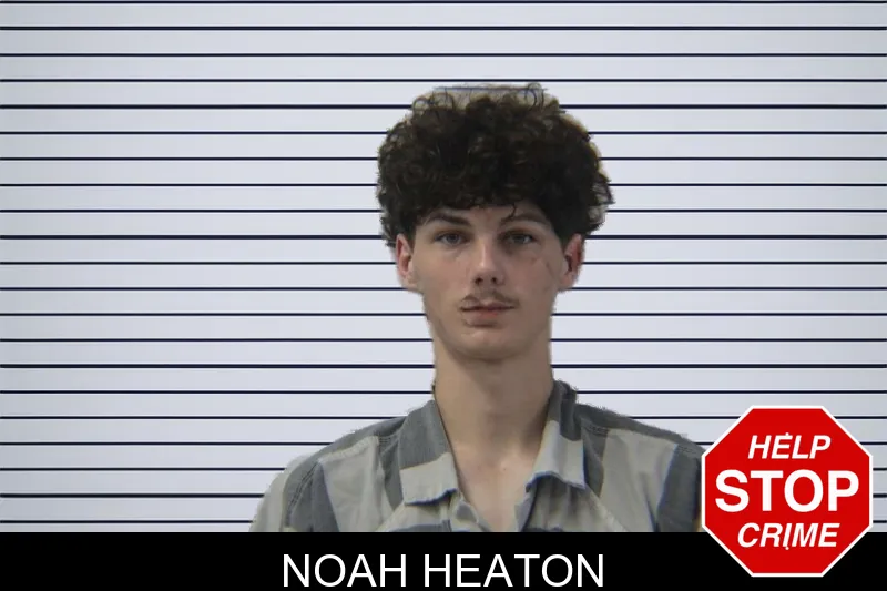Noah Heaton mugshot