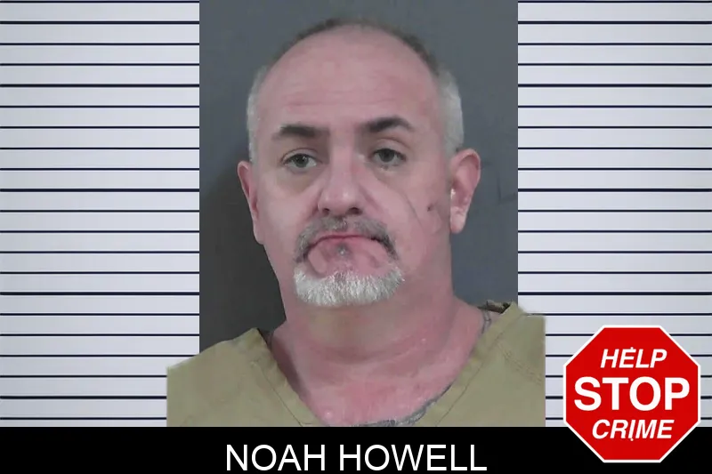 Noah Howell mugshot