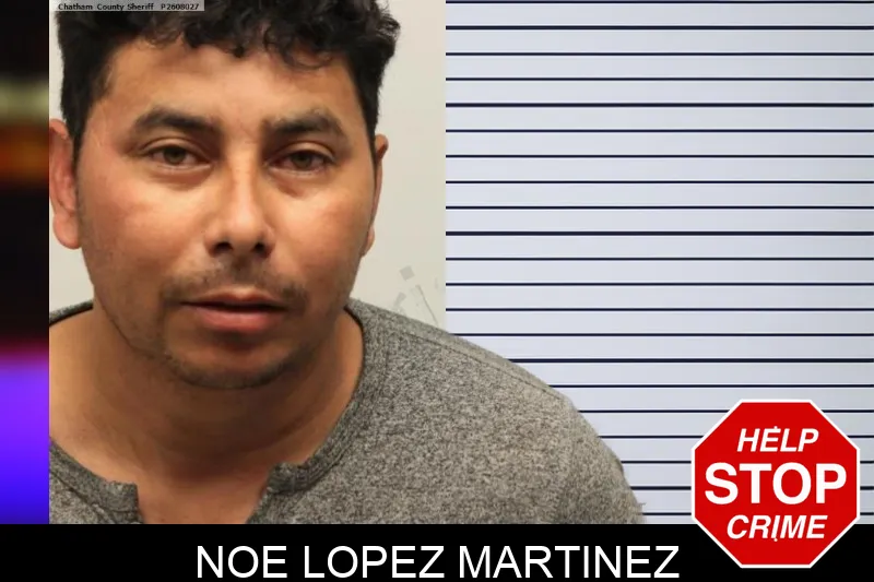 Noe Lopez Martinez mugshot