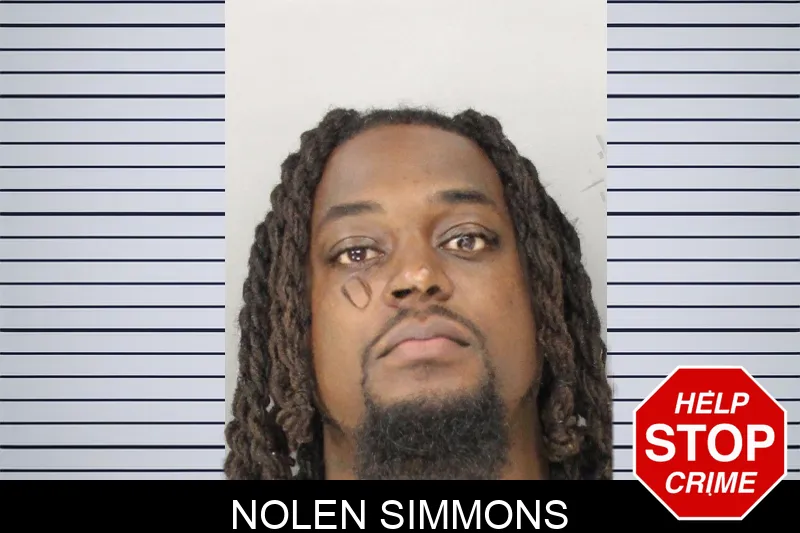 Nolen Simmons mugshot