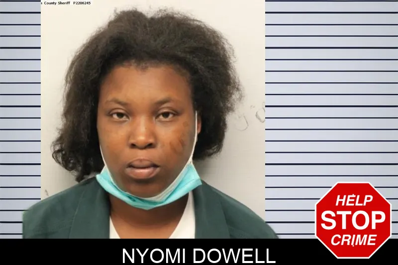 Nyomi Dowell mugshot
